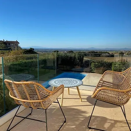 Linnazello - Elegant Pool With Sea View Near Rome/tuscany