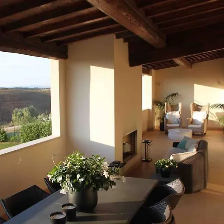 Linnazello - Elegant Pool With Sea View Near Rome/tuscany וילה *