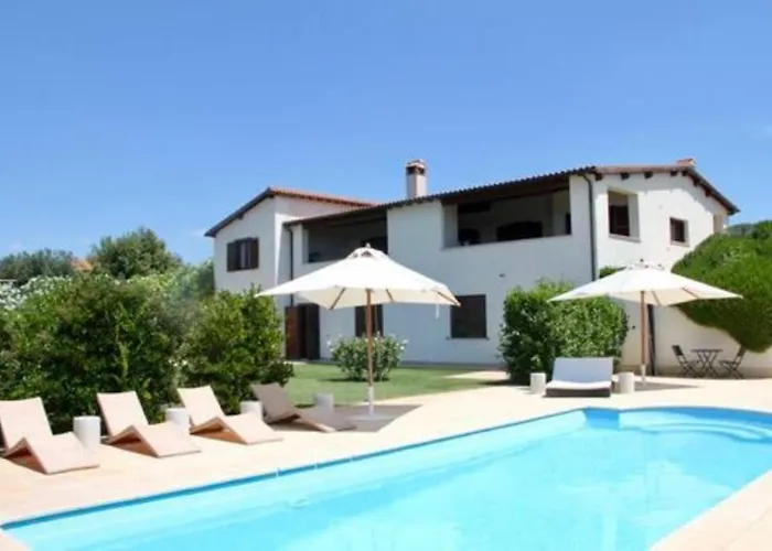 Linnazello - Elegant Pool With Sea View Near Rome/tuscany Willa *